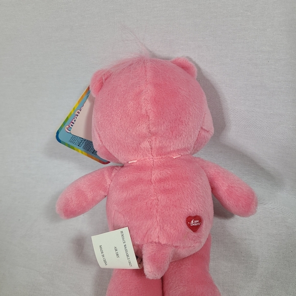 Care bears Love a Lot bear New with tags Pink 2003 Vintage - Picture 4 of 7